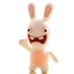 McFarlane Toys Rabbids Series White Rabbid Plush Figure US 2026