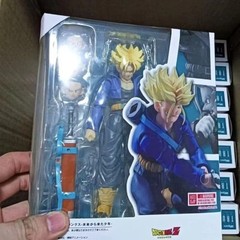 SHF Dragon Ball Z Trunks Figure Super Saiyan Action Figure PVC Model Toy
