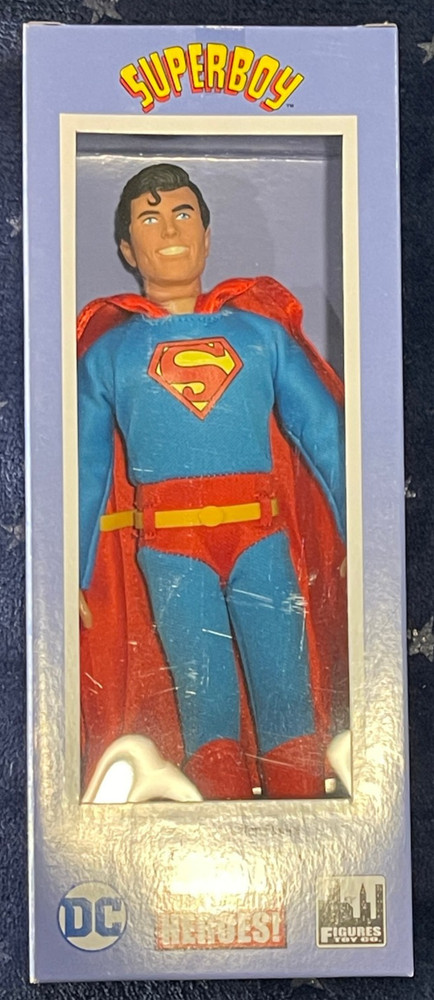 2017 Figures Toy Co. OFFICIAL WORLDS GREATEST HEROES DC COMICS SUPERBOY MINT!