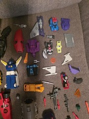 Vintage Transformers Lot Pieces And Weapons None Are Complete NO RETURNS