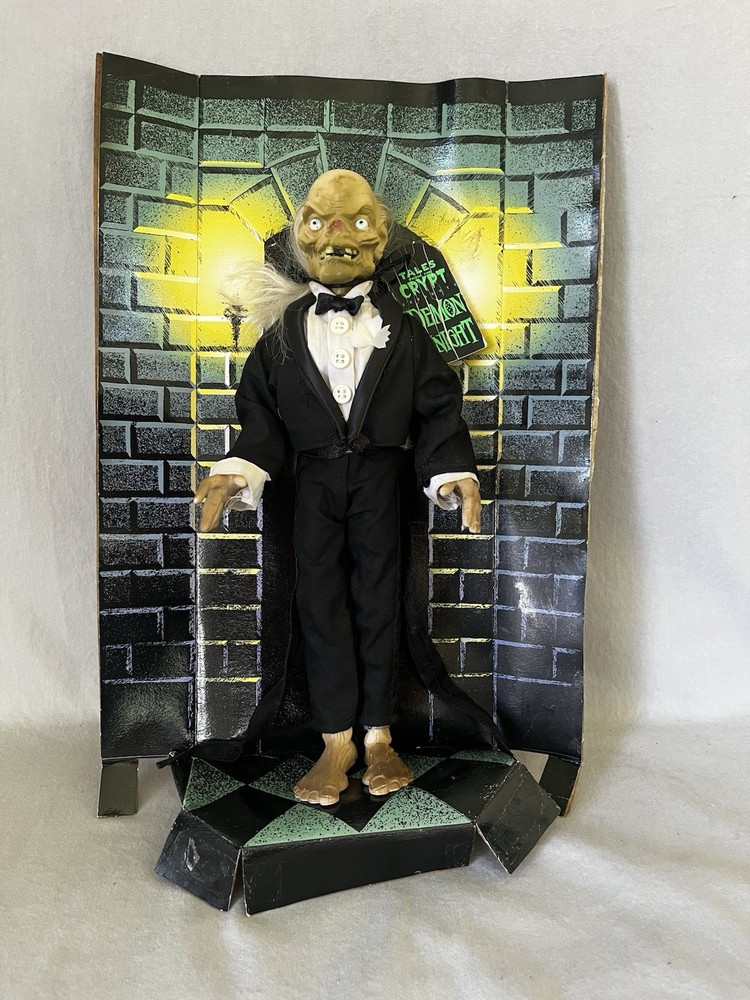 Tales From The Crypt Cryptkeeper Non Talking Figure 1994 Vtg Horror Box Insert