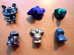 SET 6 METAL POKEMON! Bought in Tokyo 25+ Years Ago! 3/4″ – 1″ Tall