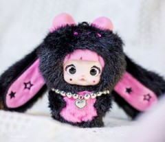 8Pcs Nommi Baby Sweetheart Bunny Series 3.9In Plush Pendants Action Figures Gift