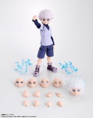 BANDAI S.H.FIGUARTS HUNTER X HUNTER KILLUA 135mm ACTION FIGURE