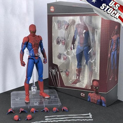 Spider-Man Peter Parker Spiderman 6″ Action Figure Gift CT Toys New In Box #001