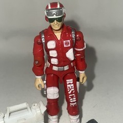 1986 Hasbro G.I. Joe Lifeline V1 Action Figure – 100% Complete – See Description