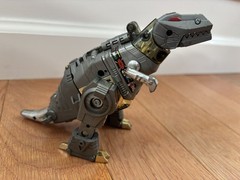 Vintage Hasbro TRANSFORMERS Generation One G1 GRIMLOCK Dinobot Only Missing Accs