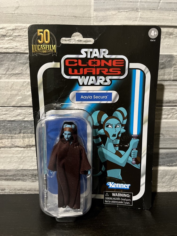 Star Wars The Vintage Collection Aayla Secura VC217 Clone Wars 3.75″ Sealed