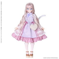 Azone Dreamin Mebae A Gift From M.k Black White Cat 22.5cm/8.8In 1/6 Full Set