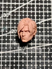 1/12 1/4 1/6 1/18 Unpainted Leon Game Man Head Carved Model Toys
