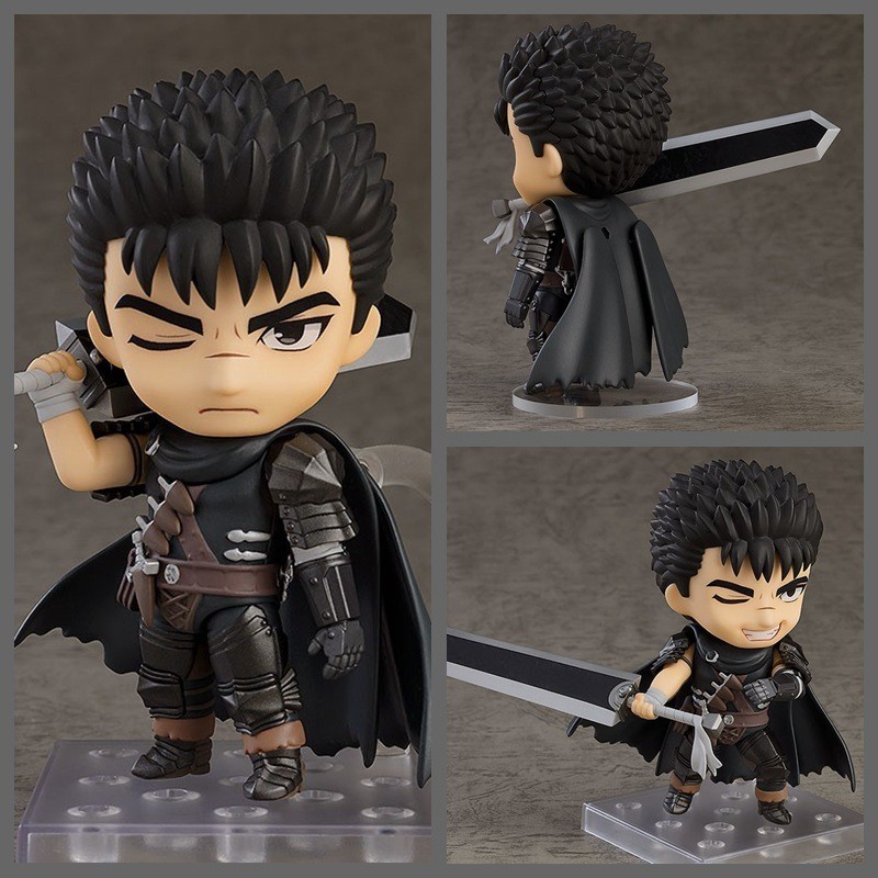10CM Guts Figure – Swordsman Warrior Anime Doll PVC Toy Collectible with box