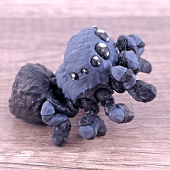 Mini Spider Desk Pet 3D Printed Articulated Flexi Fidget Choose Color
