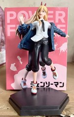 21CM Chainsaw Man Denji Power Makima PVC Figure Pochita Anime Toy Set