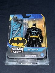 DC BATMAN NINJA STRIKE NIGHTWING JOKER KATANA BLADE BATWING SPIN MASTER LOT OF 4