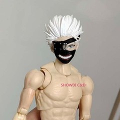1/12 Tokyo Ghoul Kaneki Ken Head Carving For 6″ Romankey VTOYS Figure Body