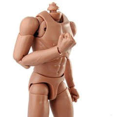 1/6 Standard Shoulder Male Body MX02-A Suntan Skin Strong Muscle Action Figure