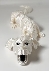 3D Printed Articulated Falkor – ‘The NeverEnding Story’. 8.5″ Long. Collectible.