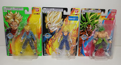 NEW LOT SET of 6 Dragon Ball Z Evolve 5″ Figures GOKU TRUNKS BROLY 2022 BANDAI