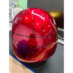 Autoking Iron Man Mk5 1:1 Helmet Wearable Voice-control Mask Cosplay Silver/Gold