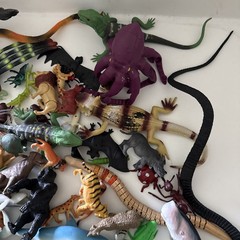 4 Lbs Lot Plastic Rubber PVC Realistic Animal Figure Wildlife Zoo Ocean Farm