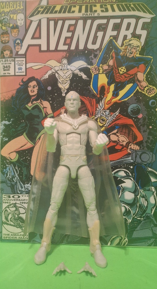 Marvel Legends WHITE VISION – WANDAVISION / CAPT. AMERICA BAF WAVE+ GREAT COMIC