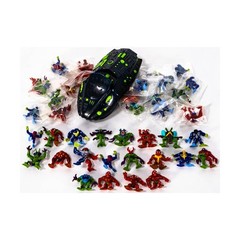 Yes! Action Figures Fistful of Aliens Collection #1 – 40+ Figures + Pod! EX