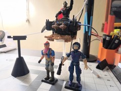 Custom 3D Printed Display Stand for G.I. Joe Destro Despoiler – Durable PLA