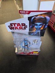2009 Star Wars The Clone Wars 3.75” AAYLA SECURA Figure CW40 Hasbro New