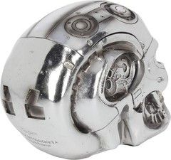 Officially Licensed Terminator T-Box 18cm Silver Resin Modern Action Figure