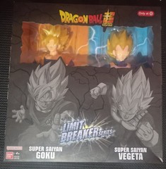 DRAGON BALL Z LIMIT BREAKER SERIES FIGURES SUPER SAIYAN GOKU & VEGETA NIB