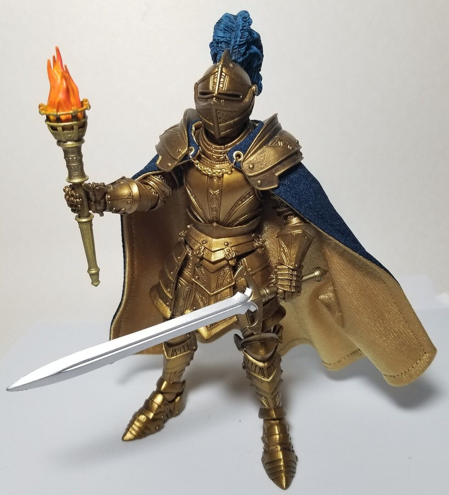 Custom Wired Cape fits Gold Knight & 1.0 body Mythic Legions Fodder CAPE ONLY
