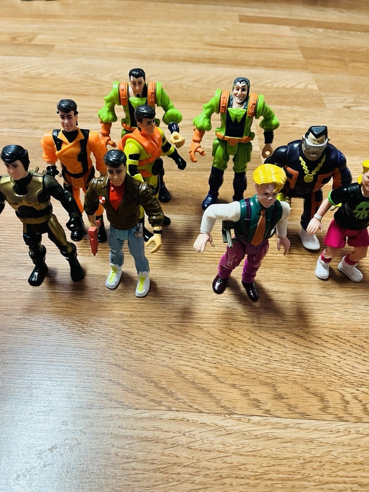 14, 80/90s Toy Lot Of CoolToys! James Bond JR. action figures! + Motu N Others!