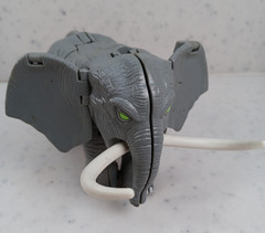 Transformers Beast Wars Ironhide Elephant Magnaboss Hasbro 1997 Nice!
