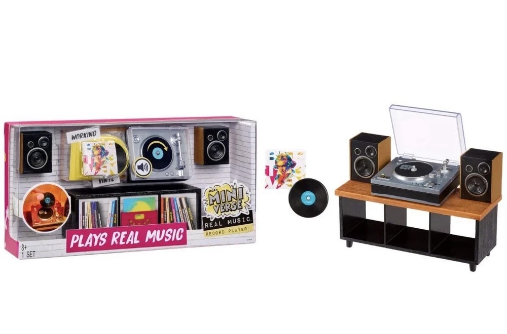 MGA’s Miniverse Real Vinyl Music Record Player