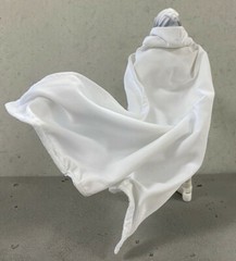 SU-C-MN: 1/12 Wired White Collar Cape for Marvel Legends Comic Moon Knight