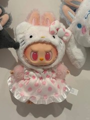 Authentic Labubu The Monsters Hello Kitty And Friends Sanrio Vinyl Plush Pendant