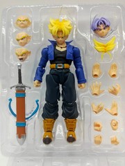 SHF Dragon Ball Z Trunks Figure Super Saiyan Action Figure PVC Model Toy