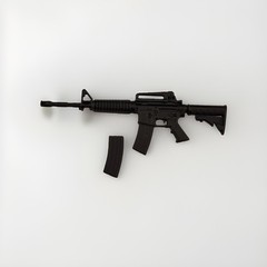 1/12 scale M4 Assault Rifle Soldier Weapon Model Toy for 6″ Action Figure Doll