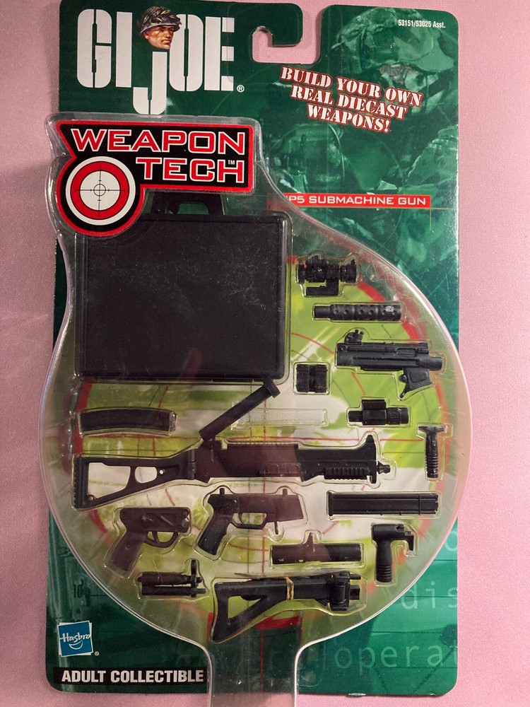 GI Joe Weapon Tech – NEW (see desc.)