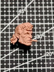 1/12 1/4 1/6 1/18 Unpainted Bro. Brock Samson Head Carved Model Toys
