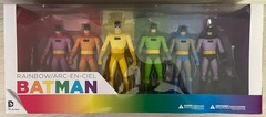 DC Collectibles Batman Rainbow Action Figure 6-Figure Set New in Sealed Box