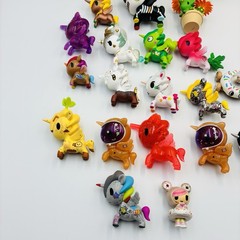 Tokidoki Unicorno Vinyl Figures & Plush Toys Lot of 21 Tokidokis