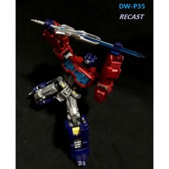 DIY DW-TP08 Star Saber DW-P35 Recast Sword For OPs Prime