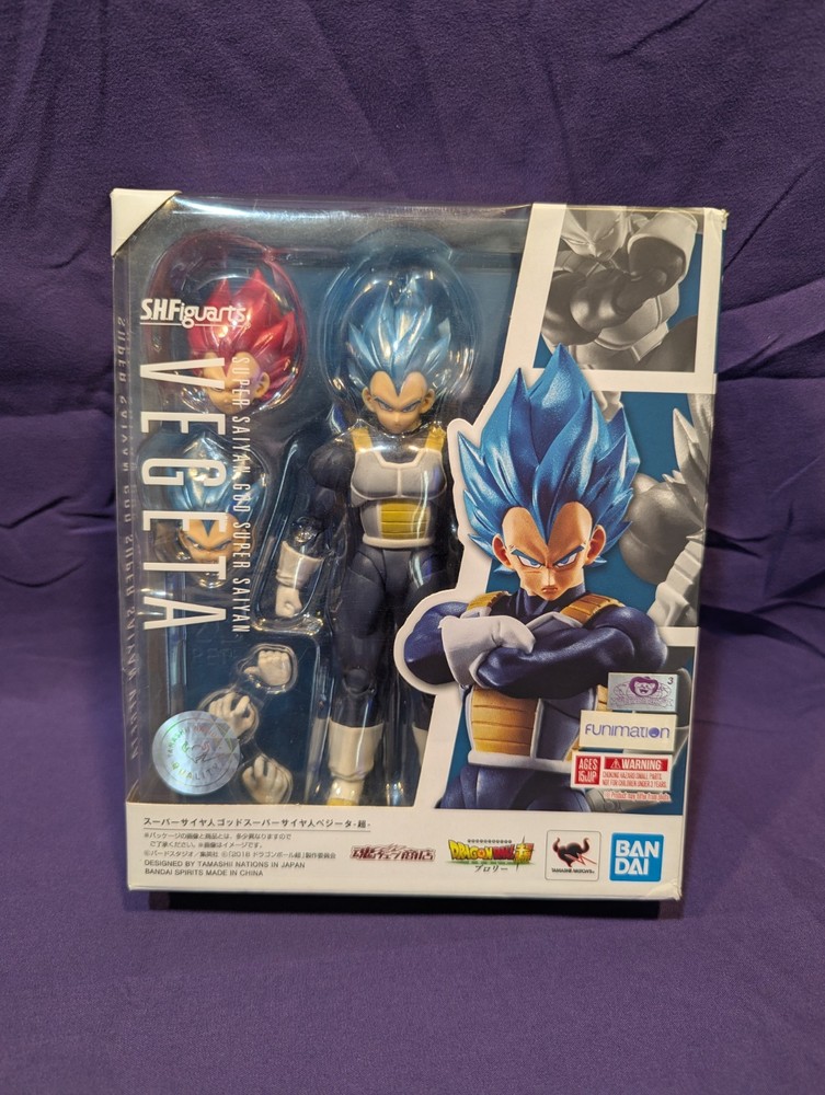S.H.Figuarts Vegeta Super Saiyan God Super Saiyan Action Figure