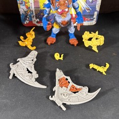 WINGNUT & SCREWLOOSE VINTAGE TMNT NINJA TURTLES FIGURE PLAYMATES 1990 CARDBACK