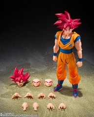 S.H.Figuarts Dragon Ball Super Super Saiyan God Son Goku SHF SH Bandai 145mm