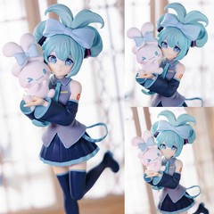 21CM Hatsune Miku x Cinnamoroll Figure – Cute Anime Collectible Gift Toy