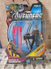 THE AVENGERS MARVEL’S HAWKEYE ACTION FIGURE MOVIE SERIES HASBRO #13 NEW SEALED