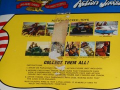 vintage original Mego ACTION JACKSON – PARACHUTE PLUNGE in original box FREESHIP