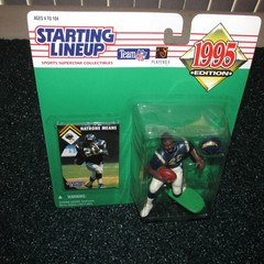 Starting Lineup 1995 Natrone Means NFL San Diego Chargers (rookie piece)